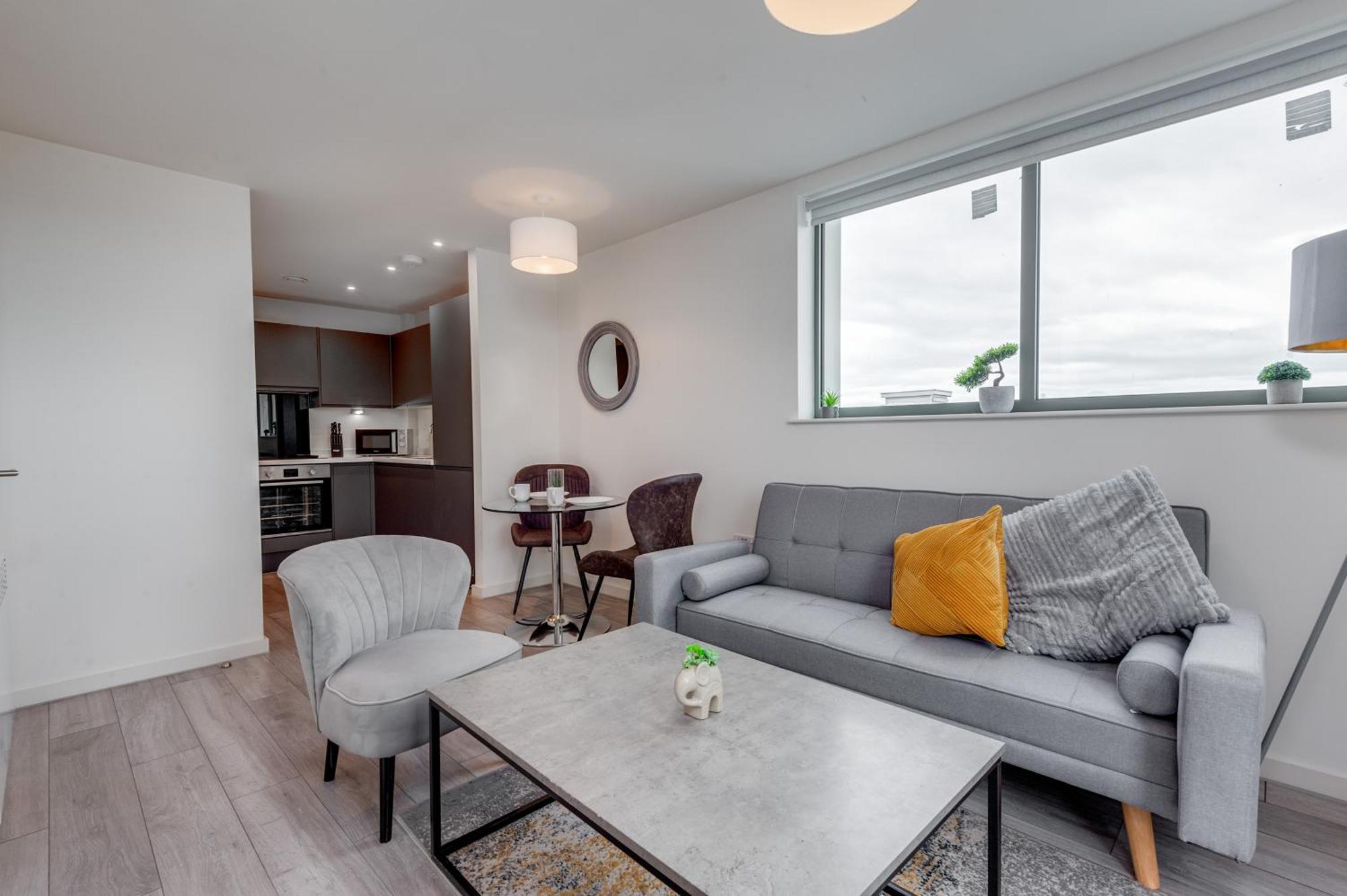 Huge Long Stay Savings! City View Balcony Penthouse Ливерпуль Экстерьер фото